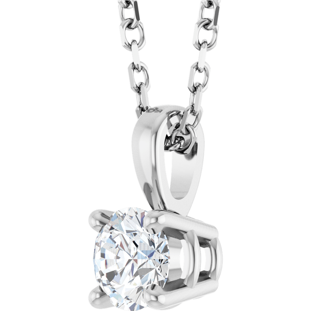 14K Gold Lab-Grown Diamond Necklace