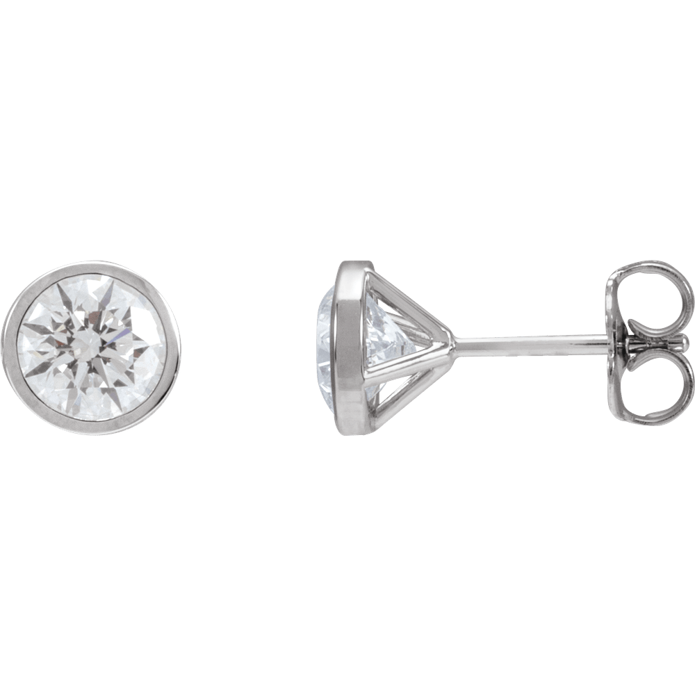 14K Gold Lab-Grown Diamond (4 prong Cocktail)