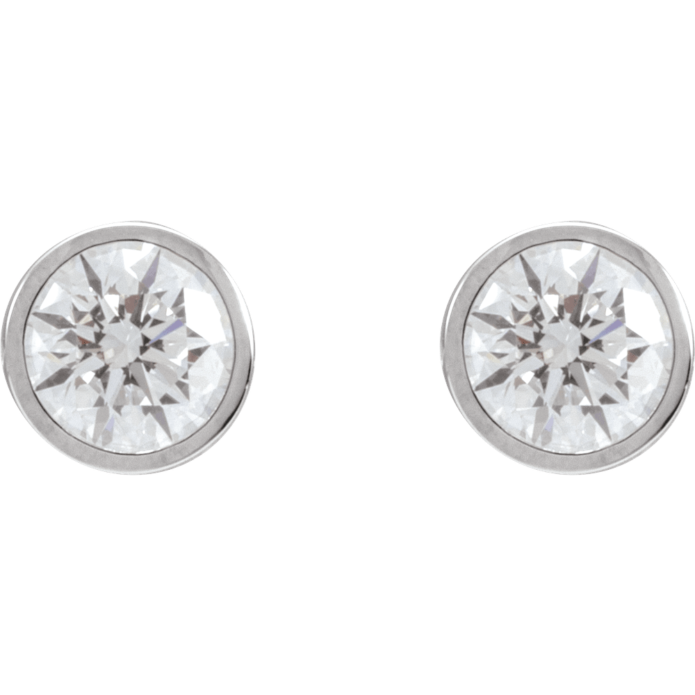 14K Gold Lab-Grown Diamond (4 prong Cocktail)