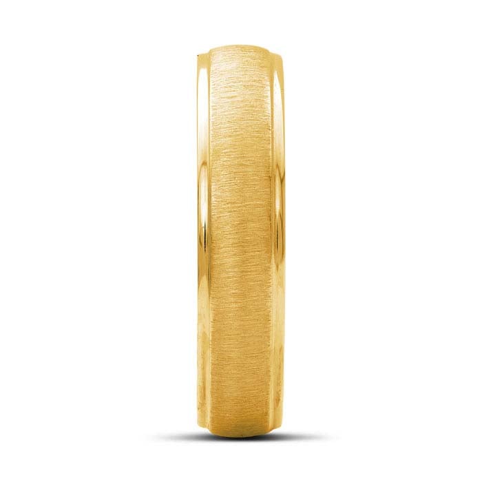 14K Yellow Gold Wedding Band