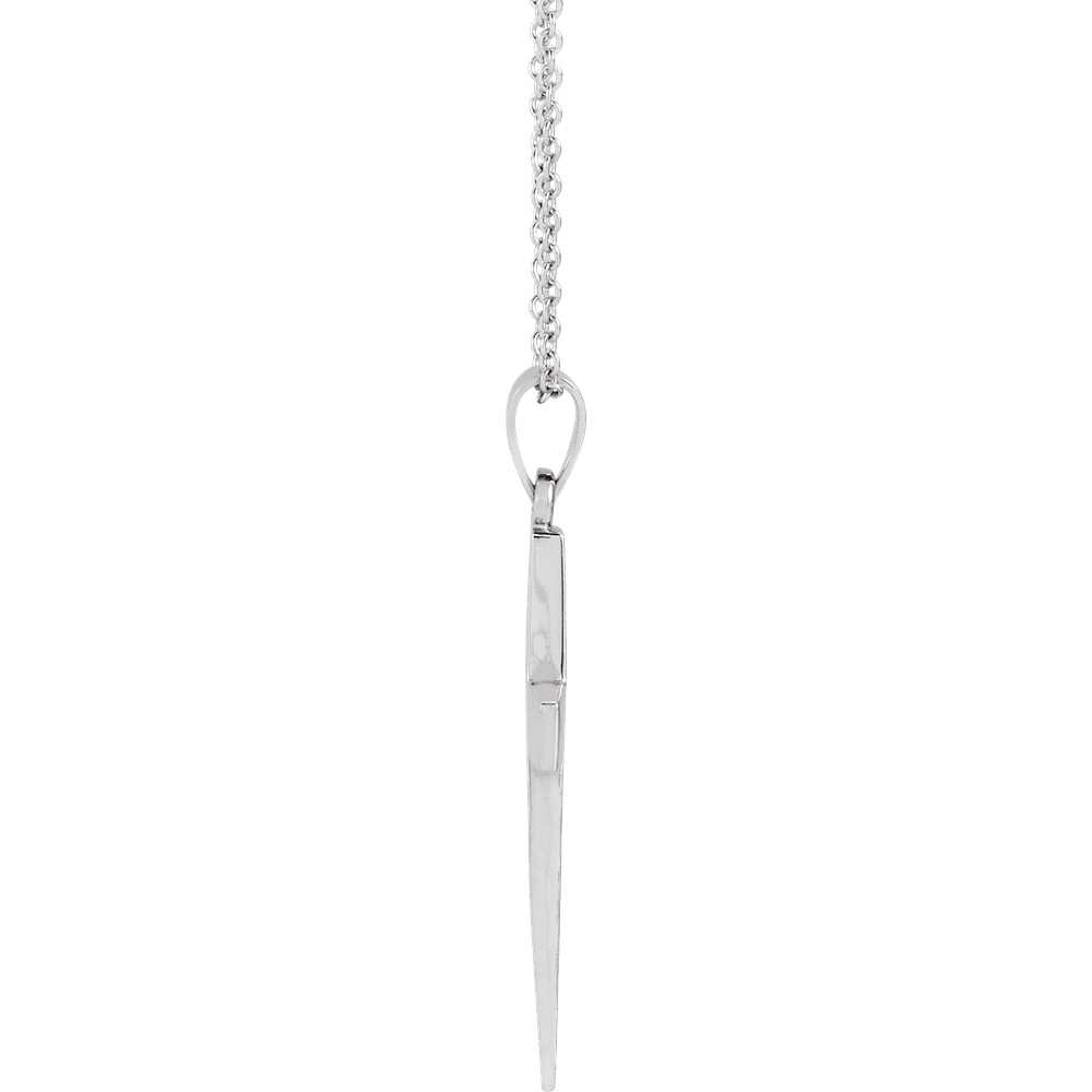 14K Gold Cross Necklace