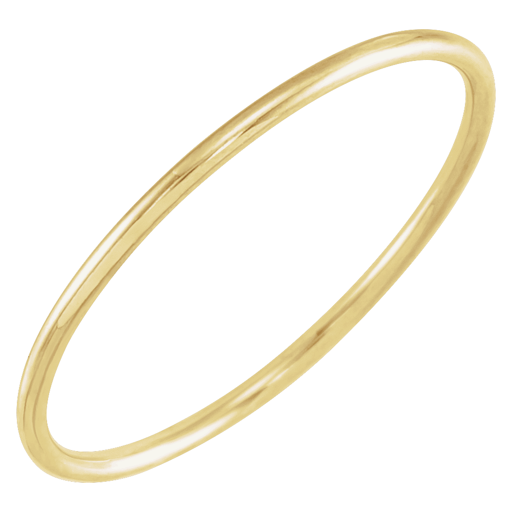 14K Yellow Gold Stackable Ring