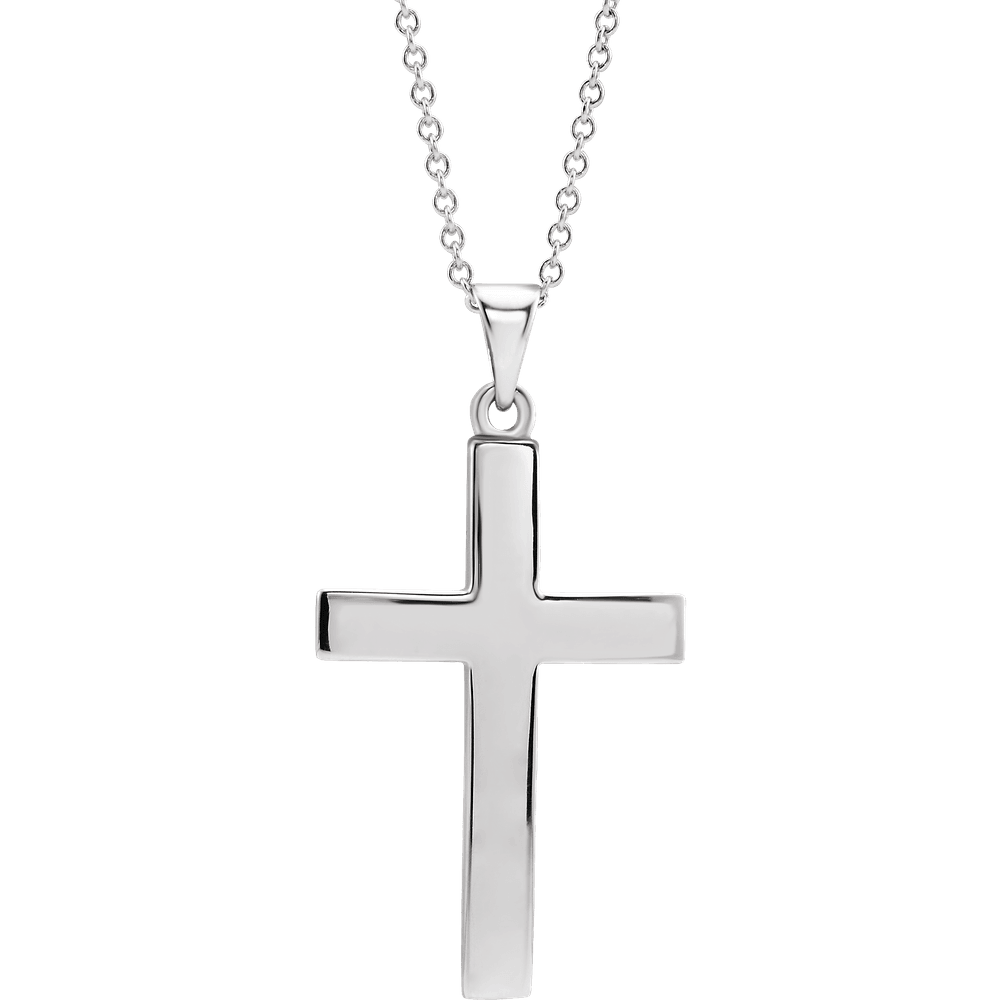 14K Gold Cross Necklace